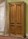 Шкаф 2-х дверный «Верди Люкс» массив дуба натуральный